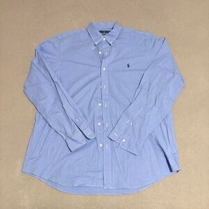 Blue Ralph Lauren Classic Fit Button up shirt Size 17.5 (US Men's XL)
